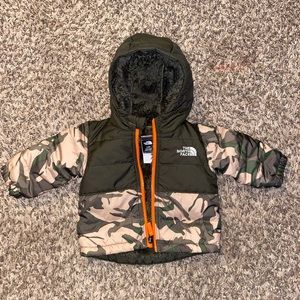 Boys North Face Reversible Coat